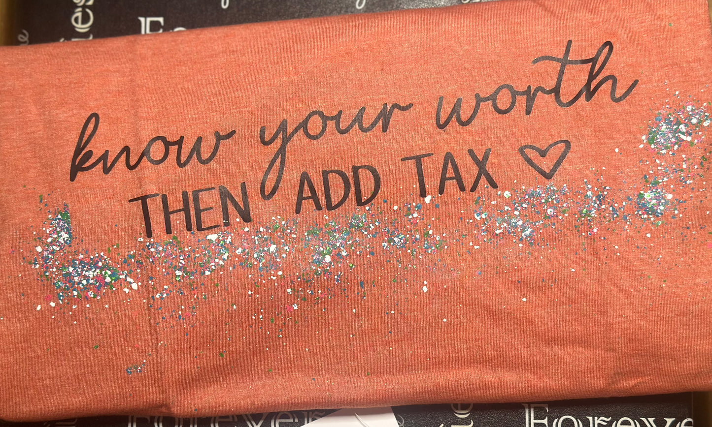 Know Your Worth Short Sleeve T-Shirt