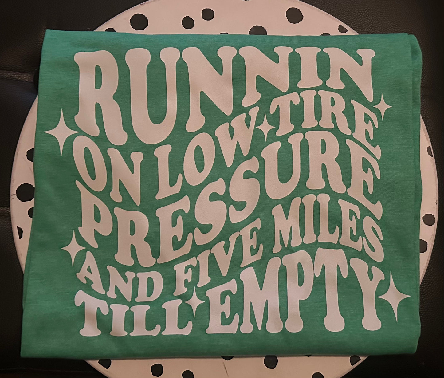 Running on Low Tire Pressure T-Shirt