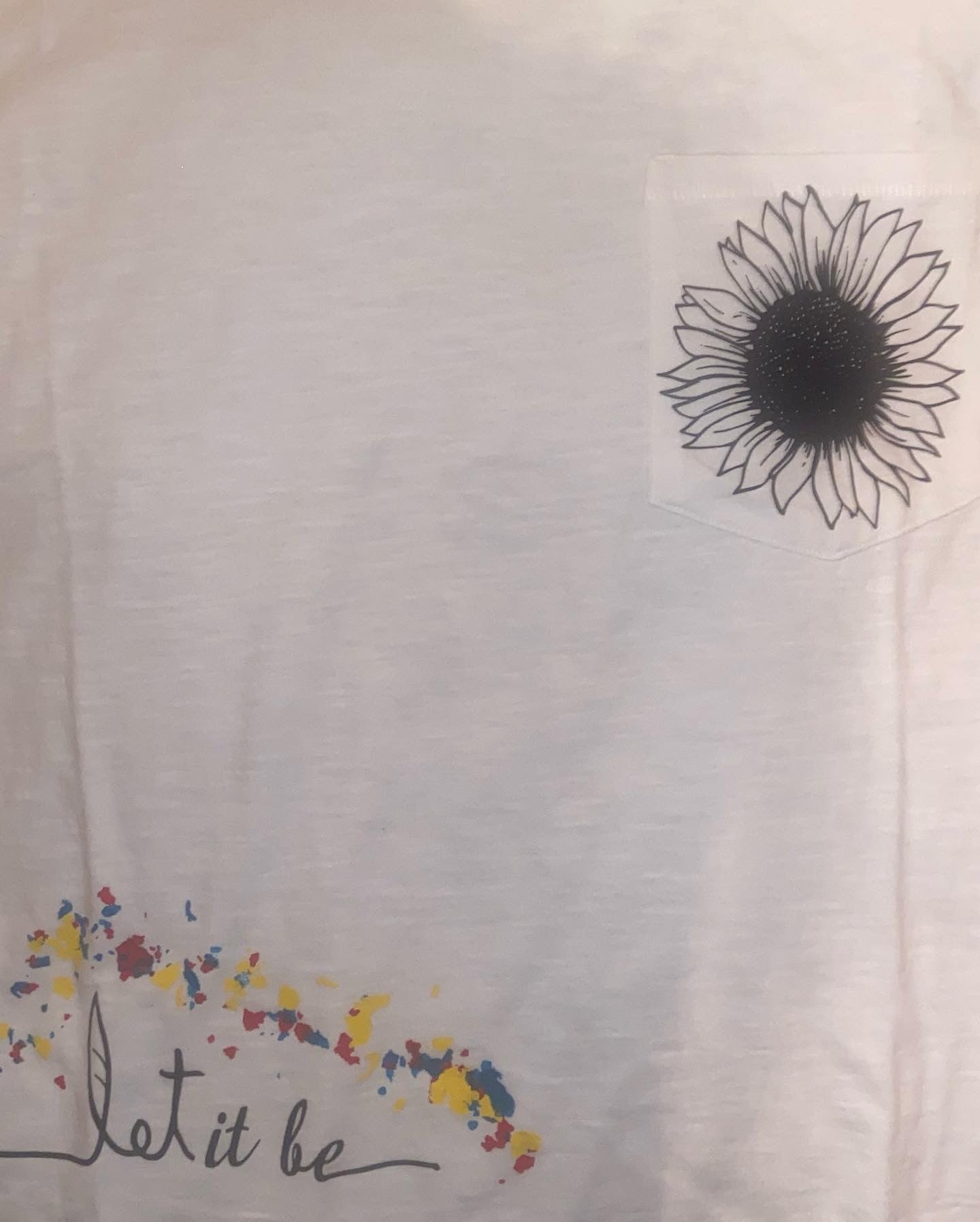 Sunflower Pocket Crop Top