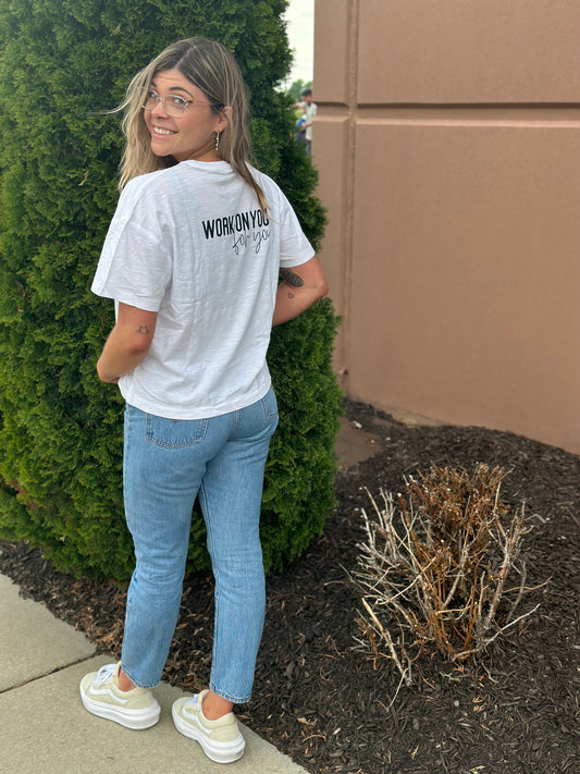 Work On You, For You Crop Top