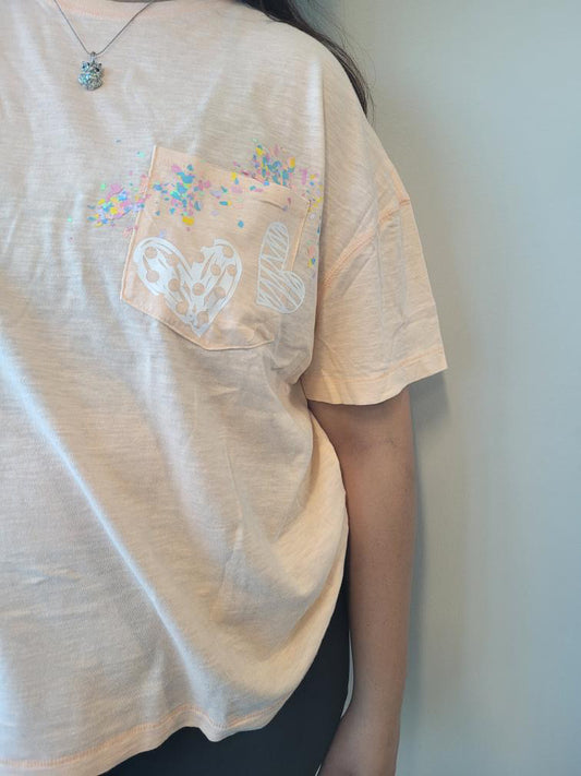 Heart on Your Pocket Crop Top