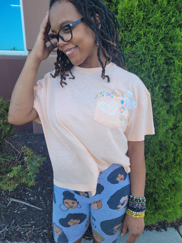 Heart on Your Pocket Crop Top