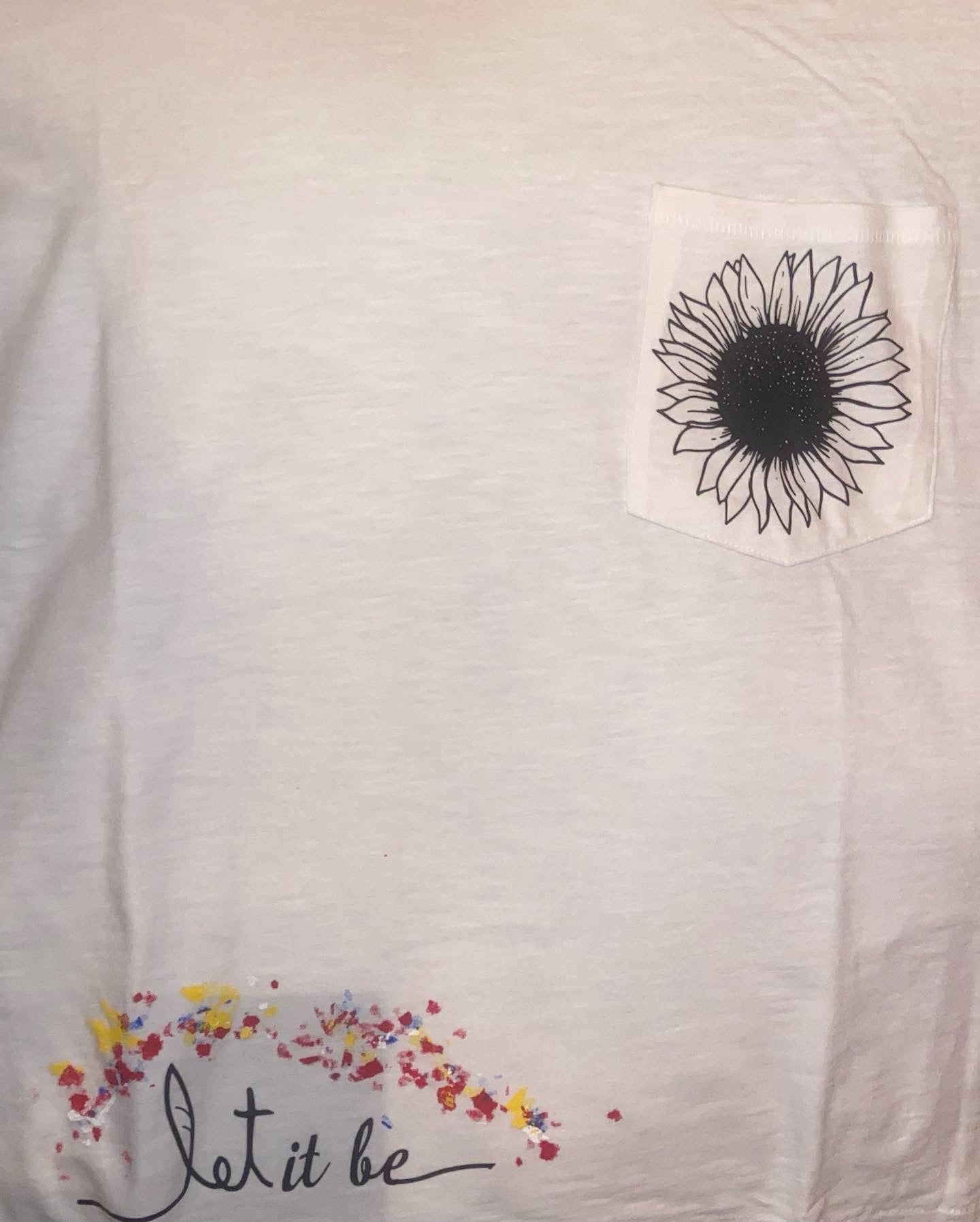 Sunflower Pocket Crop Top