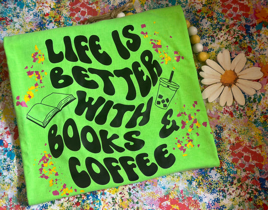 Life Is Better With Books T-Shirt