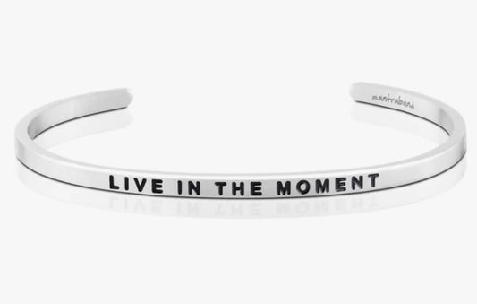 Live In The Moment Mantraband