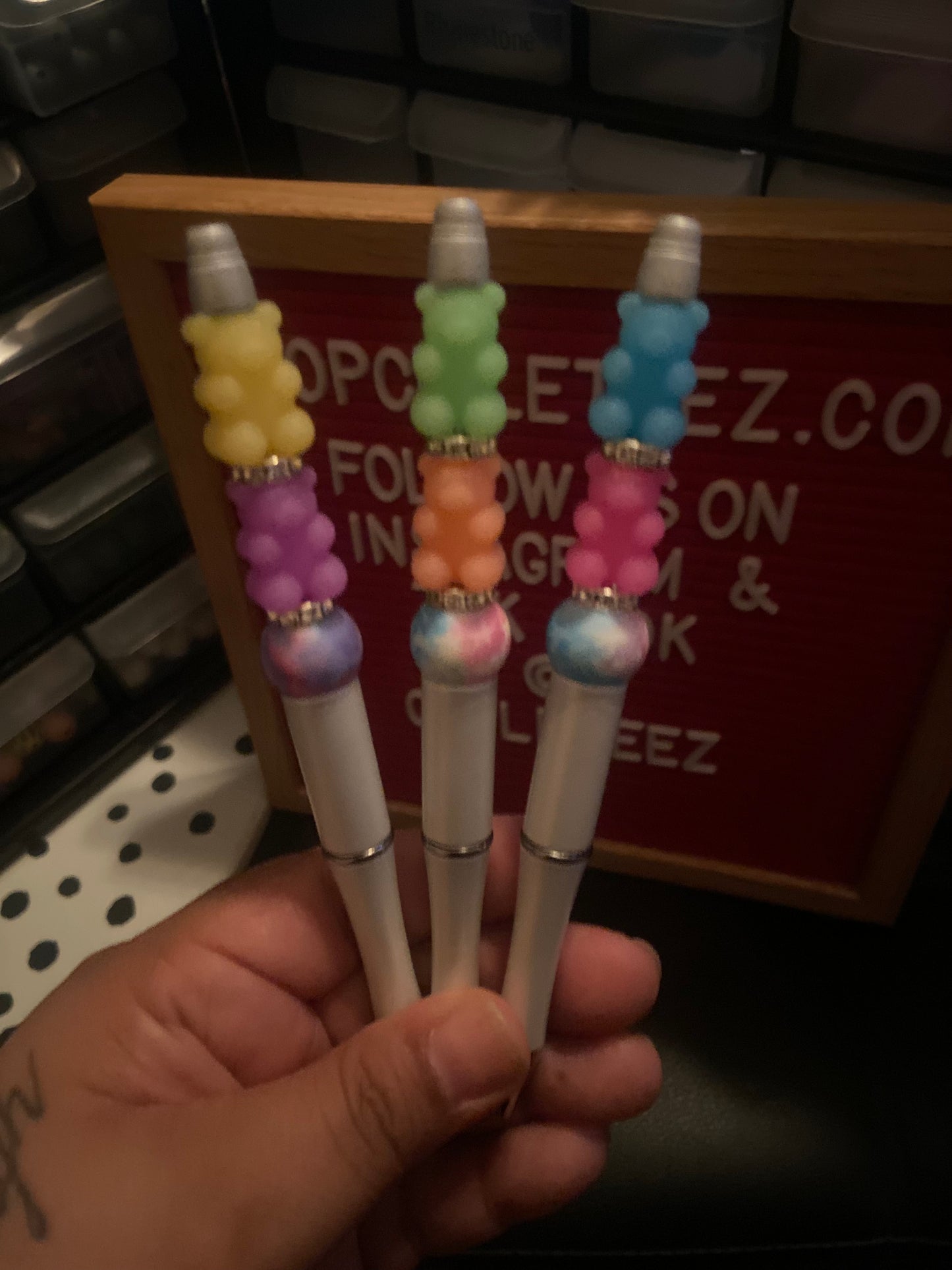 Gummy Bear Pens