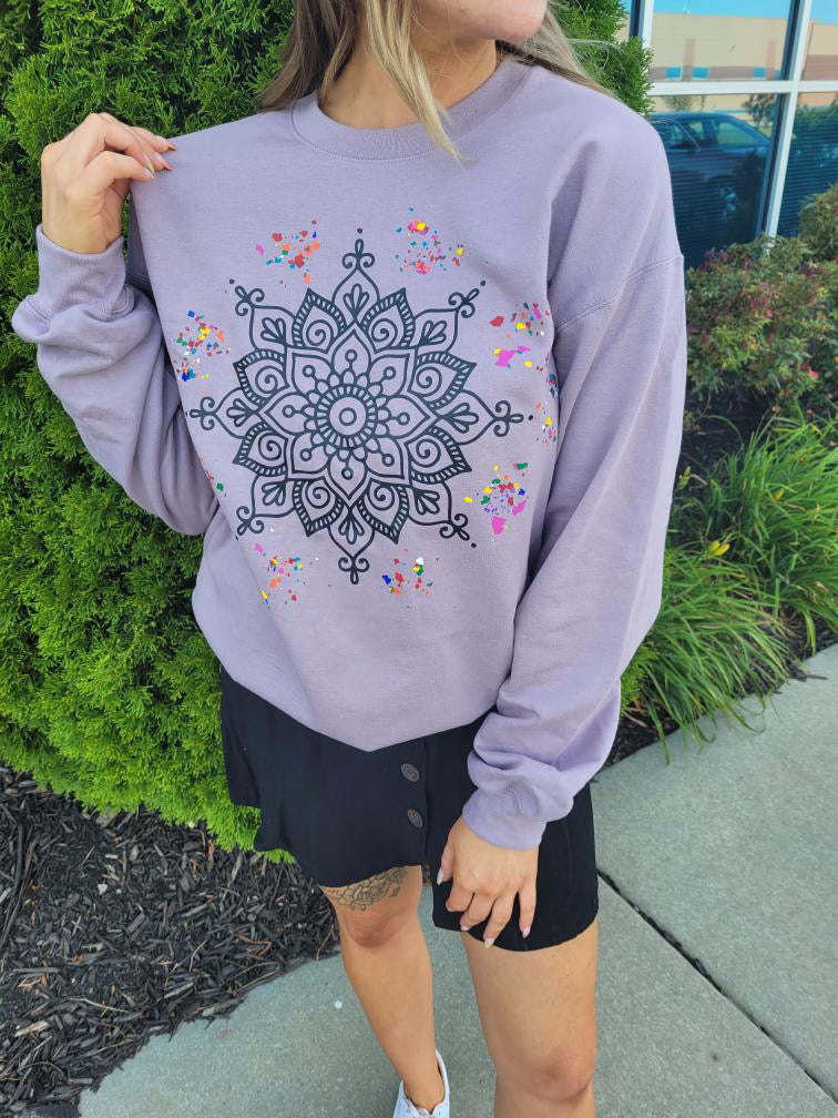 Mandala Crewneck Sweatshirt