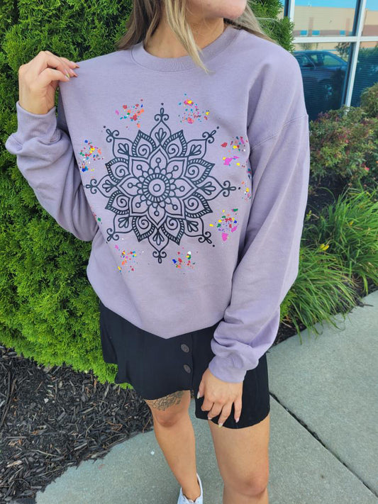 Mandala Crewneck Sweatshirt