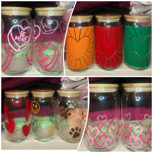 Glass Can Cups