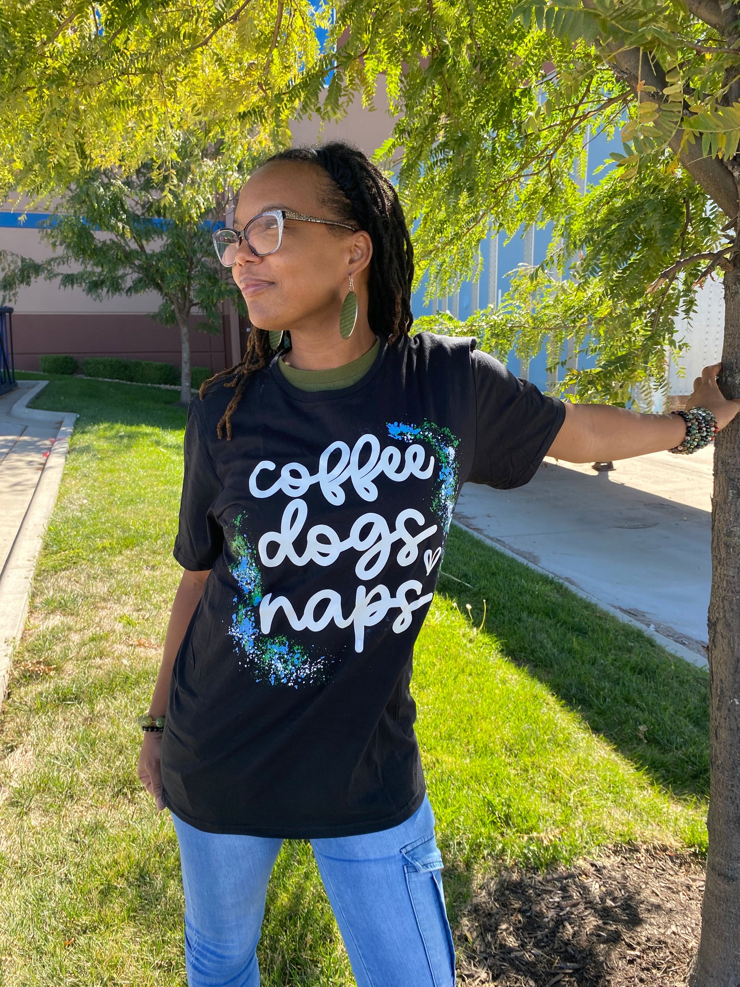 Coffee, Dogs and Naps T-Shirt